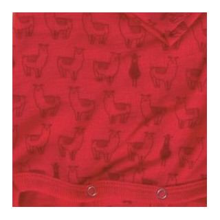 Body pans croisés manches longues en laine Iobio by Popolini