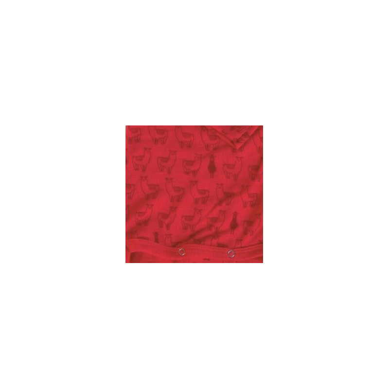 Body pans croisés manches longues en laine Iobio by Popolini