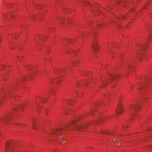 Body pans croisés manches longues en laine Iobio by Popolini