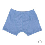 Boxer en coton bio uni ou rayé Iobio by Popolini