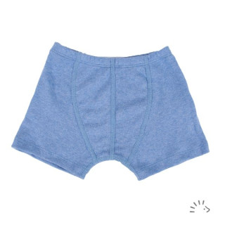 Boxer en coton bio uni ou rayé Iobio by Popolini