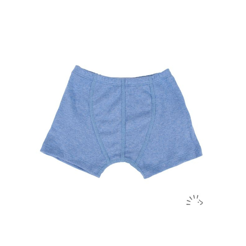 Boxer en coton bio uni ou rayé Iobio by Popolini