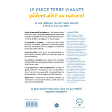 Le guide Terre Vivante de la parentalité au naturel d'A. Landemaine et N. Cotteaux