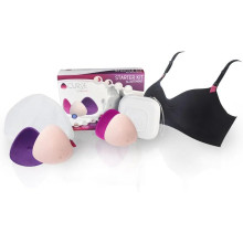 Brassière de grossesse et d’allaitement noire ou beige Cache Cœur