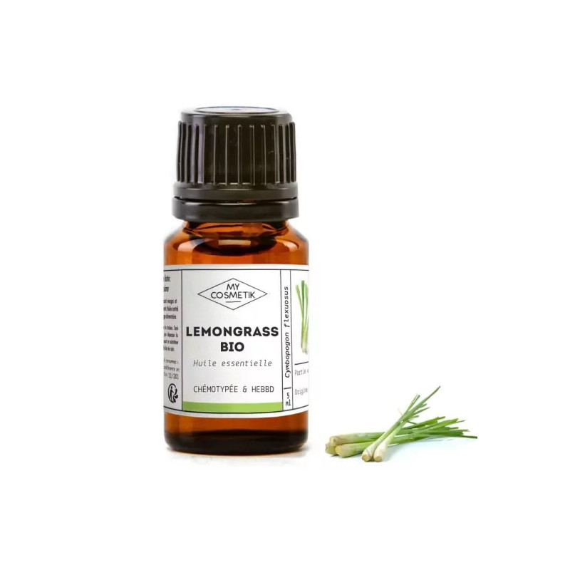 Huile essentielle de lemongrass BIO citronelle