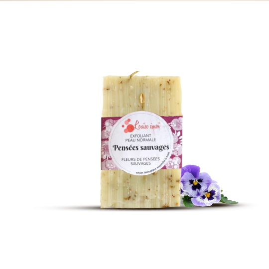 Exfoliant doux bio pour peaux normales - Pensées sauvages