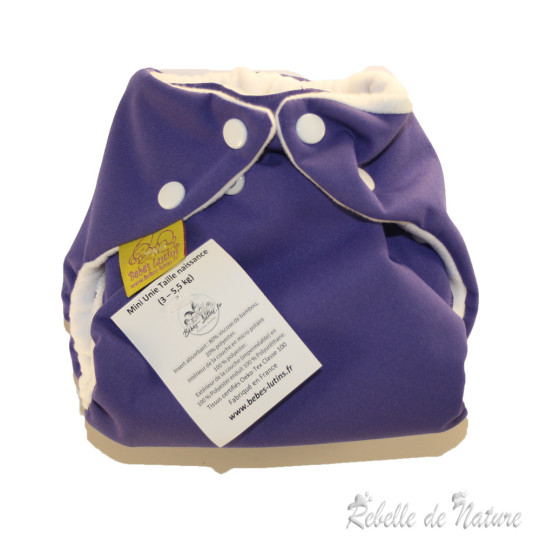 Couche Lavable Bébés Lutins mini TE1 taille naissance