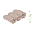 Lot de 3 draps housse 100 % coton bio bébé/enfant