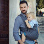 Porte-Bébé écharpe préformée Evolu'Bulle en coton biologique