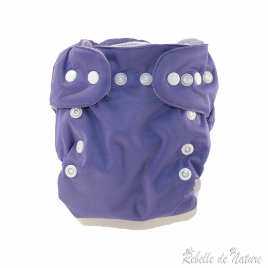 Couches lavables sweet lili la petite prairie violette - www.rebelledenature.fr