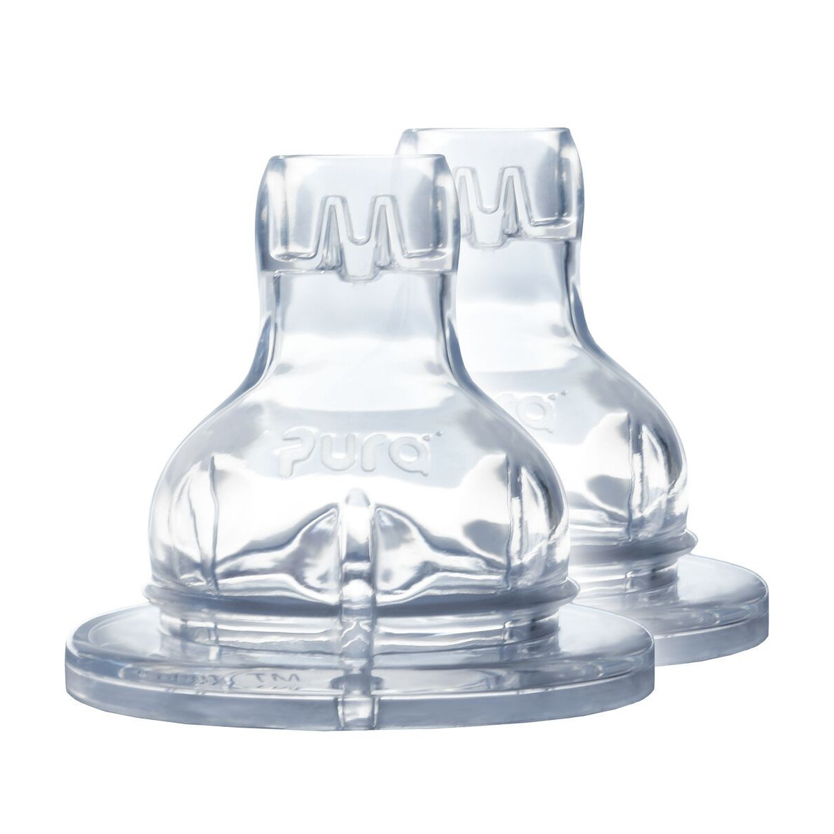 Lot de 2 becs d'apprentissage en silicone