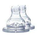 Lot de 2 becs d'apprentissage en silicone