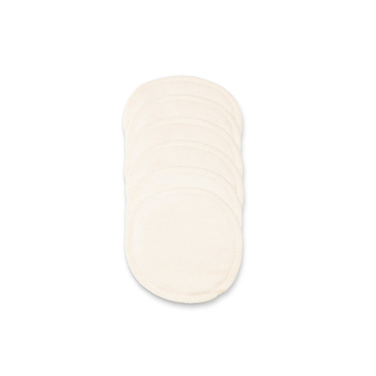 Sachet de 6 coussinets d'allaitement en coton bio