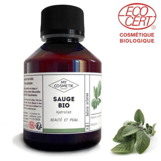 Hydrolat de sauge biologique