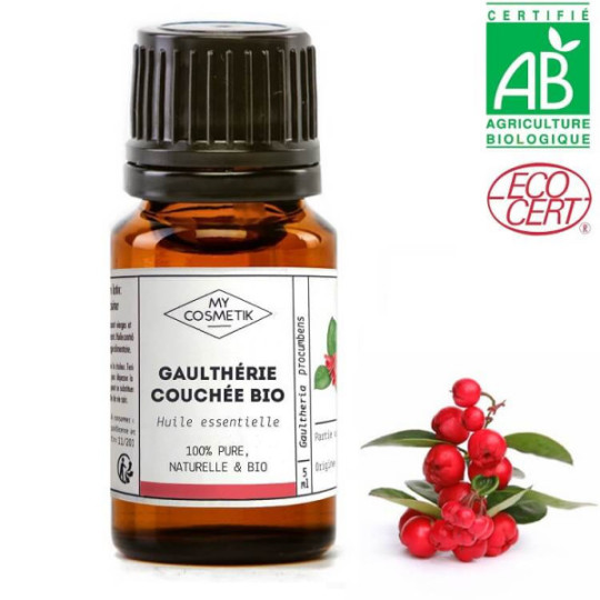 Huile essentielle de Gaulthérie couchée BIO