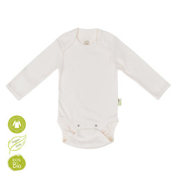 Body manches longues en coton bio