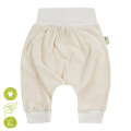 Pantalon sarouel en velour de coton bio