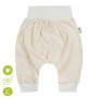 Pantalon sarouel en velour de coton bio