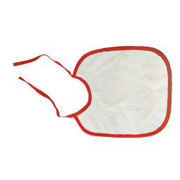 Lot de 3 bavoirs en coton biologique