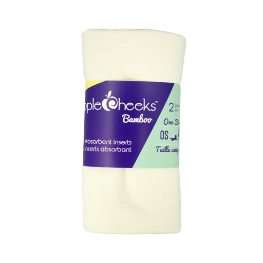 Pack 2 Inserts en bambou/coton bio applecheeks