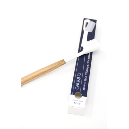 Brosse à dents rechargeable en bois de chêne Caliquo