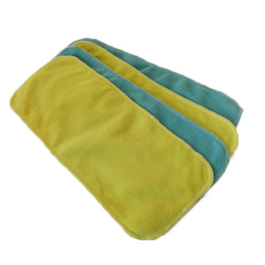 Lot de 4 voiles en micro polaire Bébés Lutins pour couches lavables