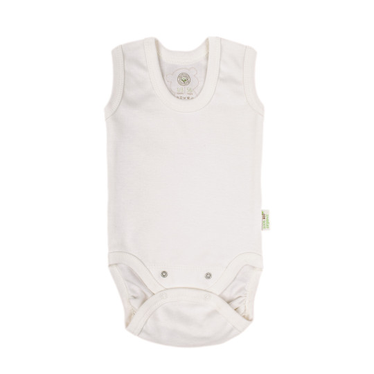 Body sans manche en coton bio