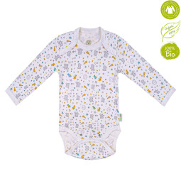 Body manches longues en coton bio