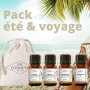 4 huiles essentielles été et voyage