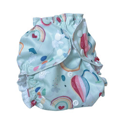 Couche lavable Applecheeks TE1  All in one