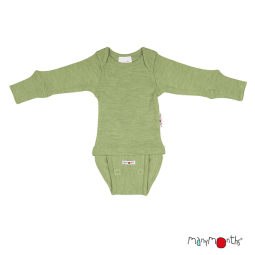 Body en laine naturelle ManyMonths manches longues Body/Shirt Long Sleeve