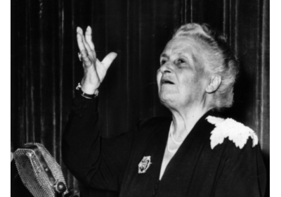 Maria Montessori, une femme inspirante et pionnière