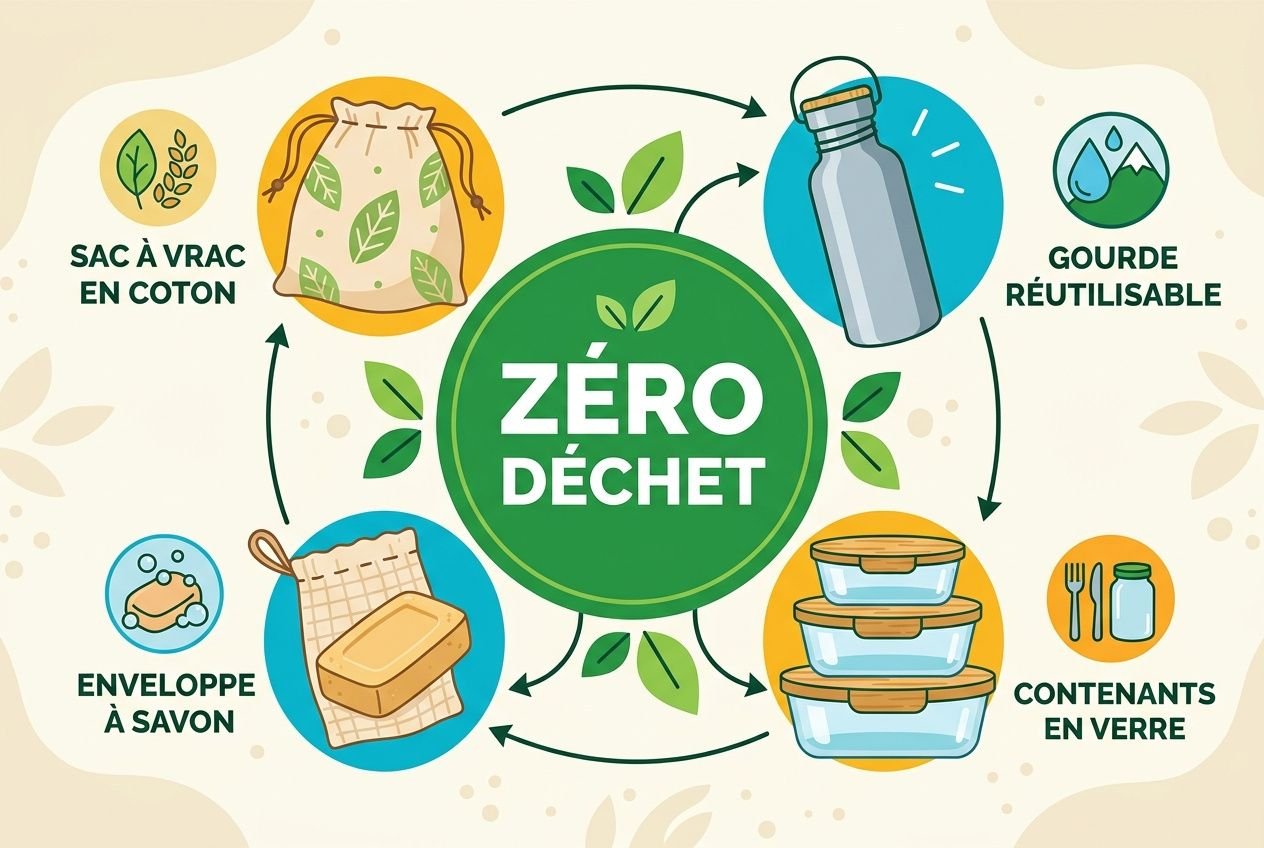 Guide zéro déchet plastique : astuces pour zéro déchet